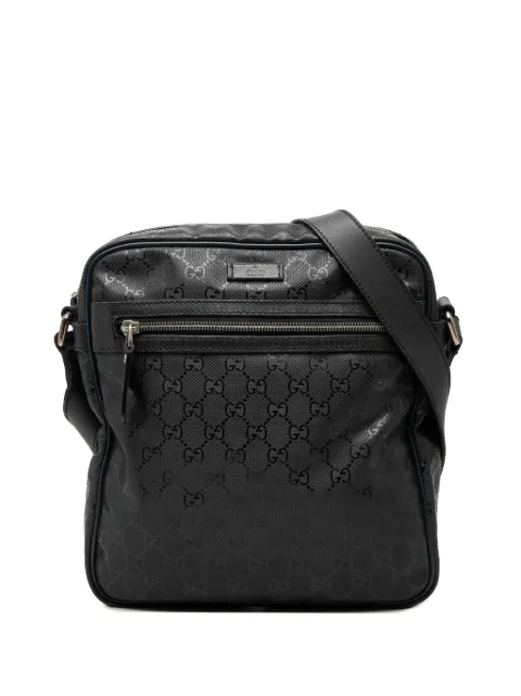 Gucci Pre-Owned 2000-2015 GG Imprime crossbody bag Black 1JHS4QOKQOXFVUPM