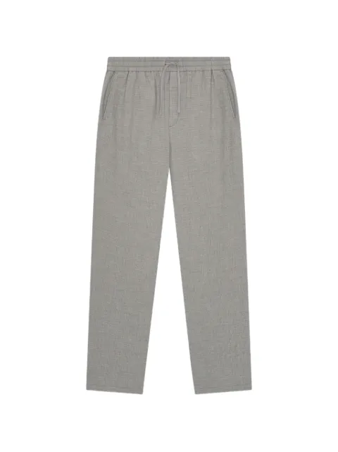 Les Deux drawstring-waist melange trousers Grey 1001909