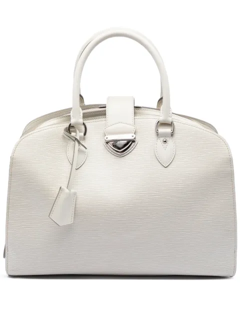 Louis Vuitton Pre-Owned 2012 Epi Pont Neuf GM handbag White 10H3IIJCRT3QP7Z6