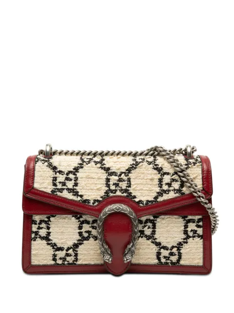 Gucci Pre-Owned 2000-2015 Medium GG Tweed Dionysus shoulder bag Neutrals ZRBGJEQ049I0CB6U