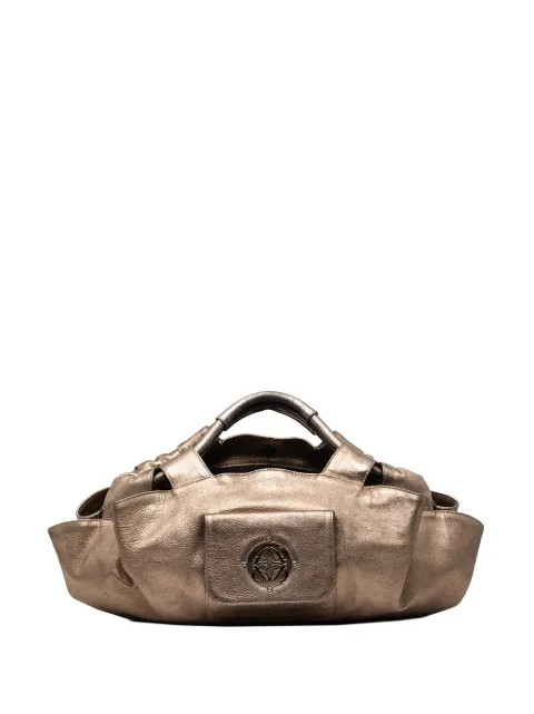 Loewe Pre-Owned 2002 Metallic Nappa Anagram Aire hobo bag Brown CPQE3RF7DU8R4VTK