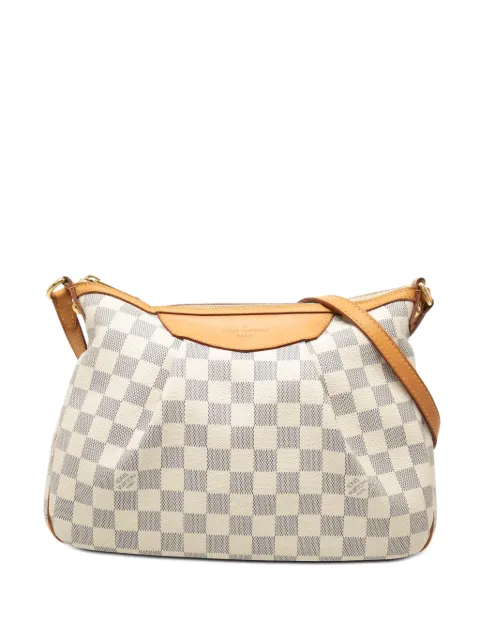 Louis Vuitton Pre-Owned 2010 Damier Azur Siracusa PM crossbody bag White AP4FCWXJY742OWMS