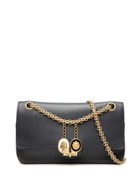 CHANEL Pre-Owned 2016-2017 Calfskin Reissue 2.55 Medallion Nude Double Flap 225 shoulder bag Blue 9E41QYC4QS6QCMNR