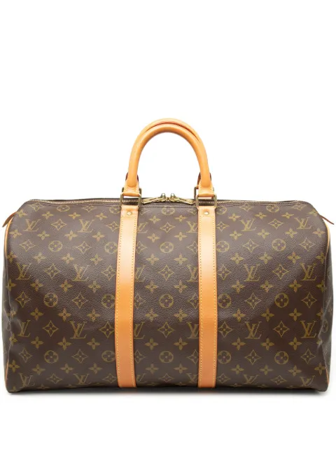Louis Vuitton Pre-Owned 1997 Monogram Keepall 45 travel bag Brown 3WL0289T86BLIEHI