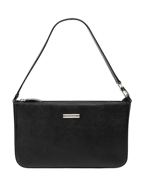 Burberry Pre-Owned 2000-2017 Leather shoulder bag Black 0A1PVWHYA1PTN6P8