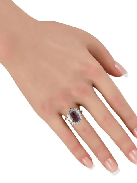 LB Exclusive spinel and diamond ring Silver MF23052126