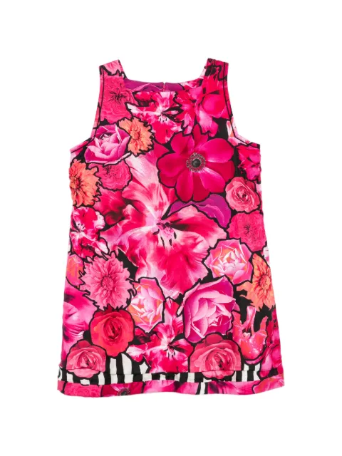 Roberto Cavalli Vintage 2000s floral-print silk dress Pink RC600BTJ