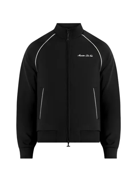 Manière De Voir signature piped track jacket black Black MAN3519