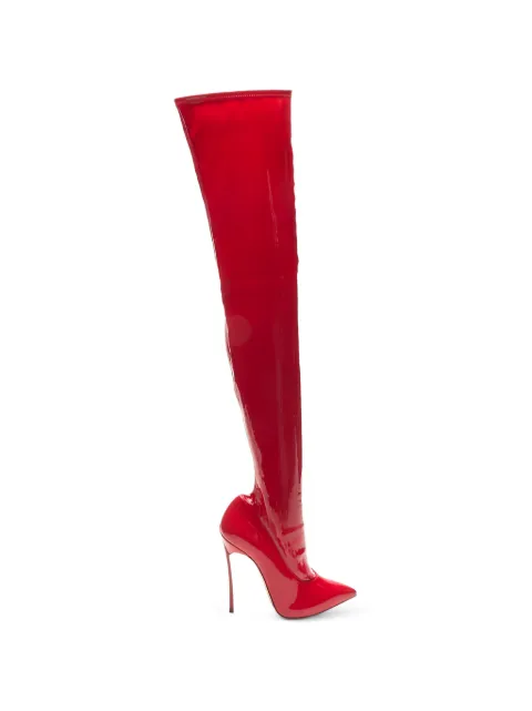 Casadei Ultravox over-the-knee boots Red 1T095W120TULTRA