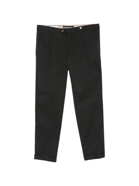 Myths pleated-detail trousers Black 26M19L67