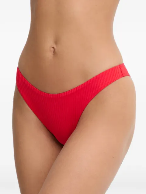 Melissa Odabash ribbed bikini bottoms Red MONOTOBOTTOM