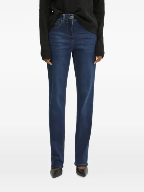 Morgan Pascal straight-leg jeans Blue PASCAL