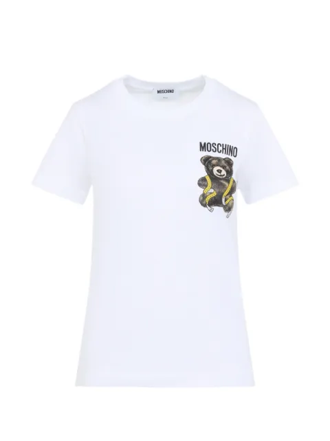 Moschino teddy bear print T-shirt White 262E07085541