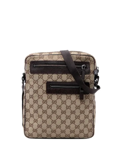 Gucci Pre-Owned 2000-2015 GG Canvas crossbody bag Neutrals FU4D4T85SY597ZRB