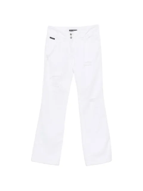 Dolce & Gabbana Pre-Owned 2000s distressed jeans White DG300BTE
