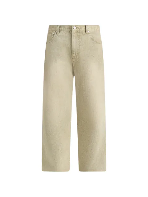 Manière De Voir DN002 relaxed-fit denim jeans Green MAN35582