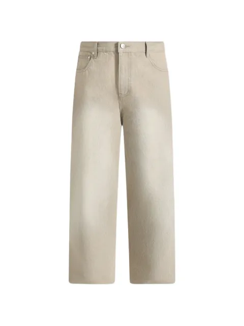 Manière De Voir DN002 relaxed-fit denim jeans Neutrals MAN35582