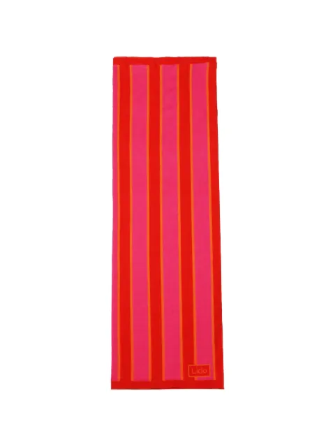 LIDO striped-print sarong Red SARONGLONGLENGTH