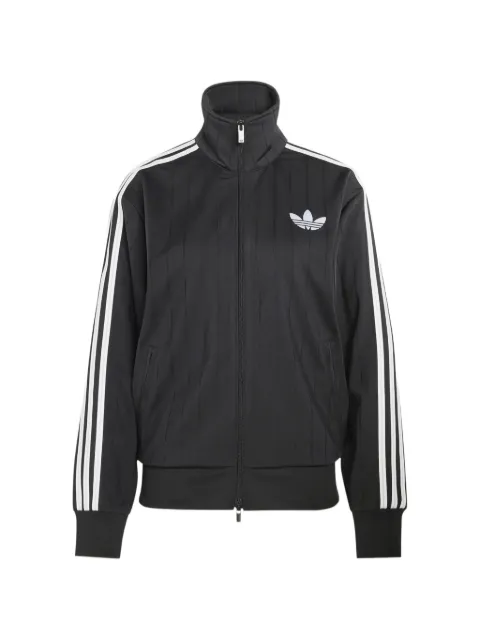 adidas stripe-detail track jacket Black KS6786