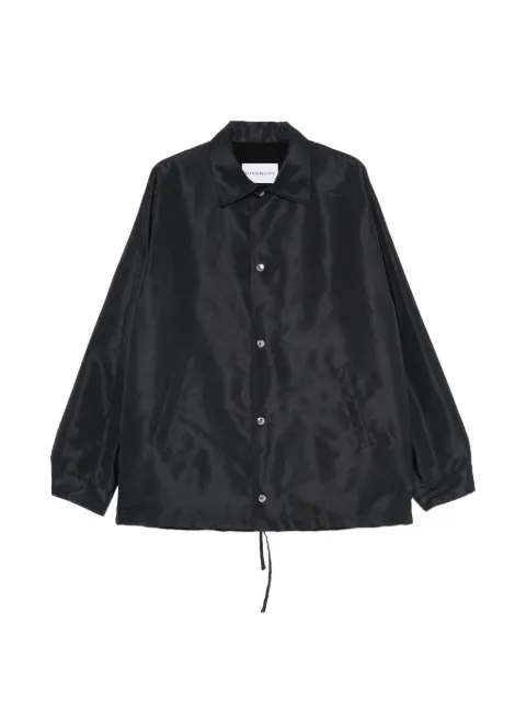 Givenchy logo-embroidered jacket Blue BM01G3166P