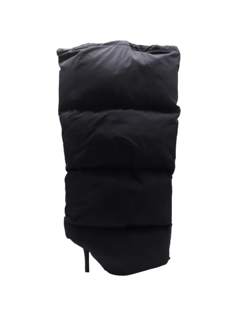 Balenciaga Pre-Owned New Wader quilted knee-high boots Black BAPUUSSH747272W