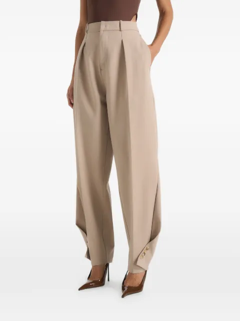 Manière De Voir Sophie - twist leg tailored trousers - beige Neutrals WMN38702