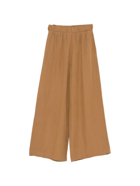 MOUTAKI elasticated-waistband palazzo pants Brown 260350