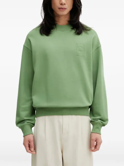 Lacoste embroidered crew-neck sweatshirt Green SH1682