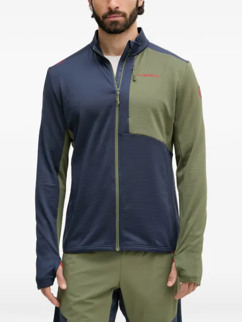 La Sportiva Chill Thermal Jkt colour-block zip-up jacket Blue ZASF039