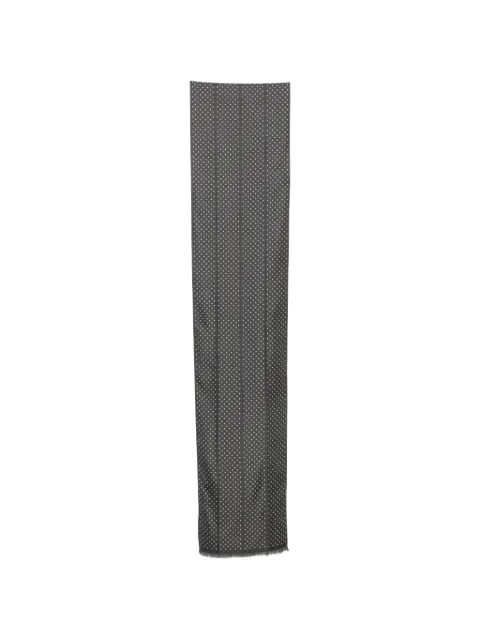 TOM FORD polka-dot scarf Black SSE031S0313