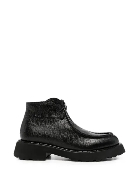 SERGIO MORETTI FIRENZE zip-fastening leather desert boots Black 657825208