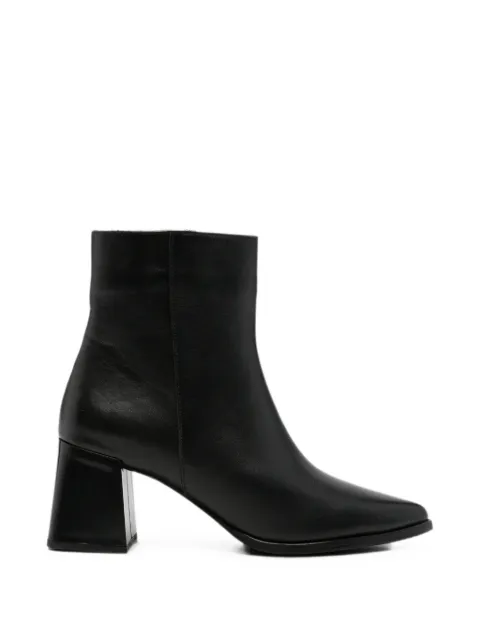 SERGIO MORETTI FIRENZE pointed-toe zip-fastening boots Black 657825212