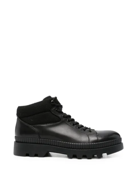 SERGIO MORETTI FIRENZE leather boots Black 396920247BLA