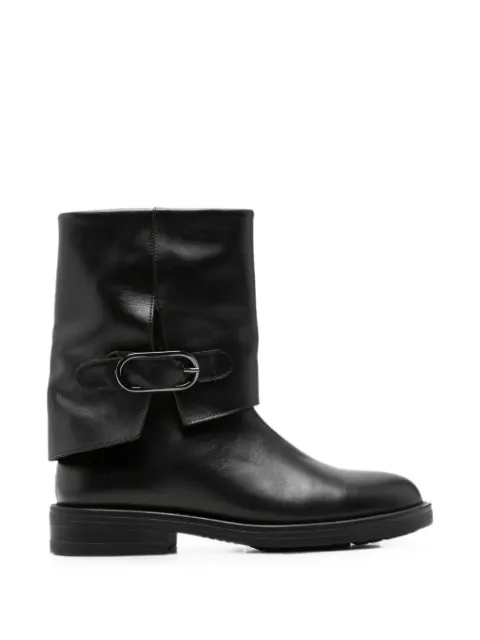 SERGIO MORETTI FIRENZE buckle-fastening ankle boots Black 657825209BLK