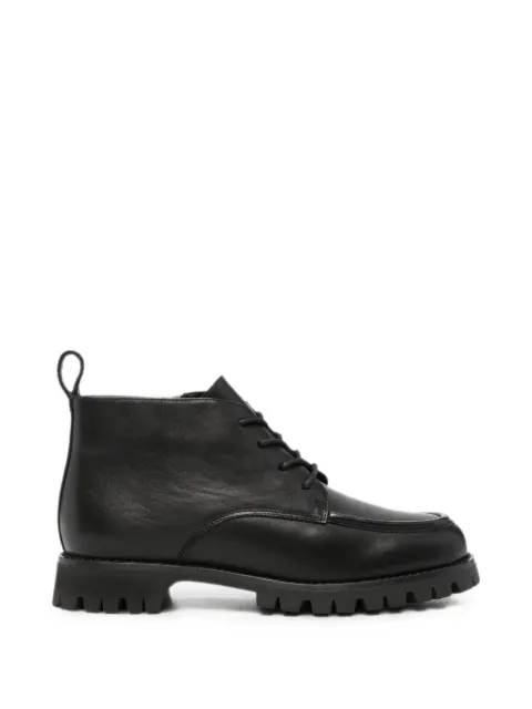 SERGIO MORETTI FIRENZE lace-up ankle boots Black 604525204FLBLK