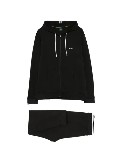 BOSS logo-print tracksuit Black 50555433