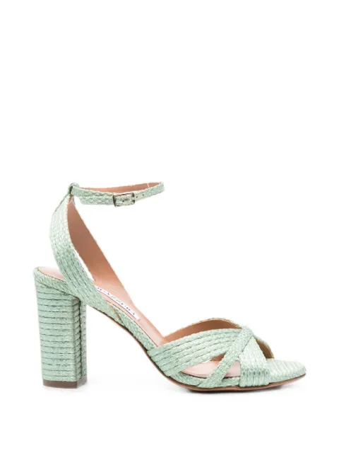 Aquazzura criss-cross sandals Green VSDMIDS0MIWBDF