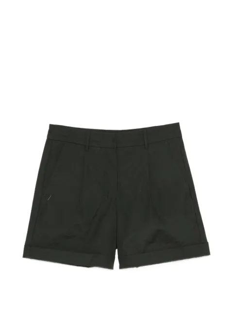 'S Max Mara Ubino pleated-front cuffed-hem shorts Green 2629146021