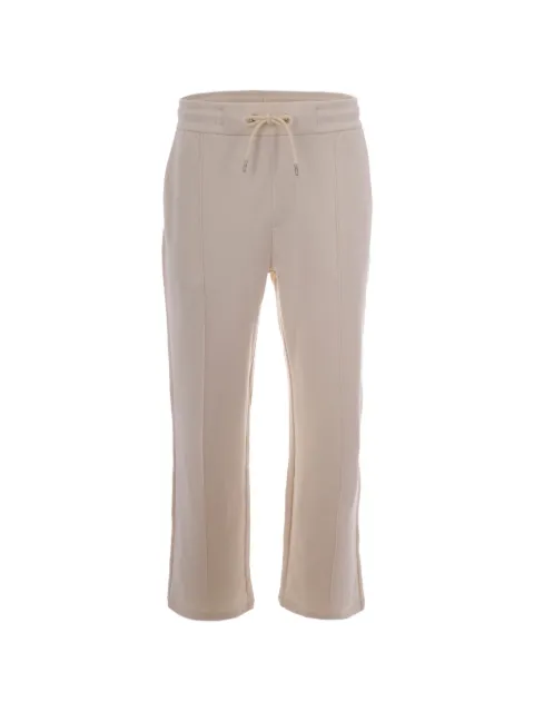 BOSS logo-tag drawstring track pants Neutrals 50554193