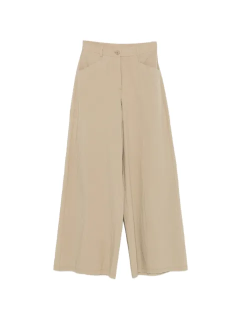MOUTAKI pocket wide-leg palazzo pants Neutrals 260354