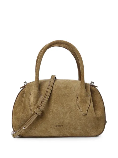 Yuzefi mini Oyster Duffle suede handbag Neutrals OYSTERMINIDUFFLESUEDE