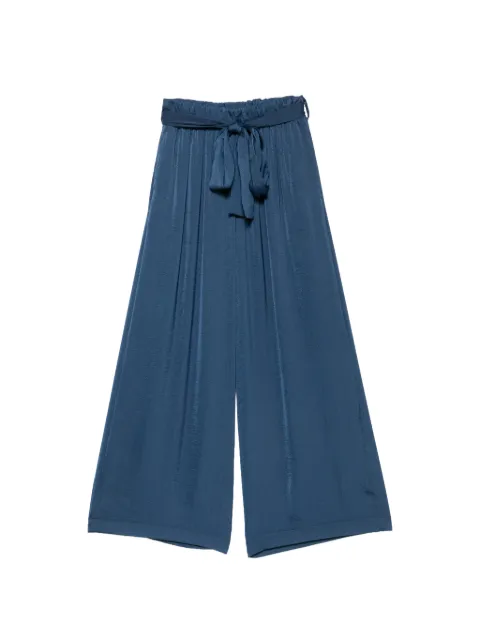 MOUTAKI belted wide-leg trousers Blue 260312