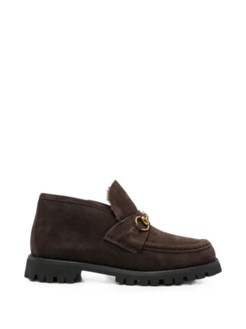 SERGIO MORETTI FIRENZE horsebit-detail ankle boots Brown 604525206WOBRW
