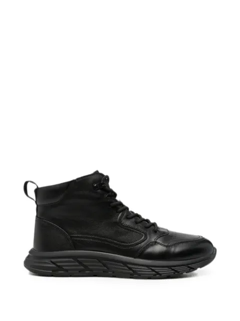 SERGIO MORETTI FIRENZE lace-up leather boots Black 396925211