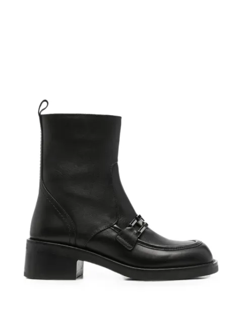 SERGIO MORETTI FIRENZE chain-link ankle boots Black 60146180