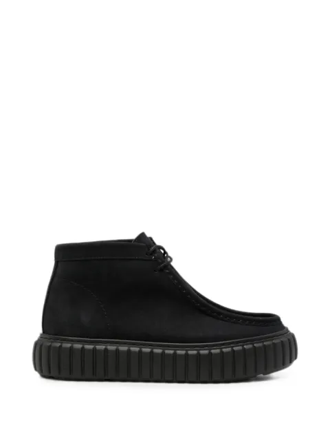 SERGIO MORETTI FIRENZE lace-up desert boots Black 601525203