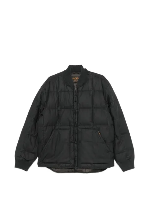 Filson logo-patch jacket Black FMCPS0200W1559001