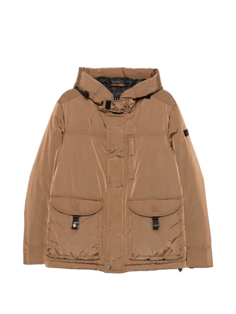 Peuterey Ronnie hooded coat Brown PEU593601181786