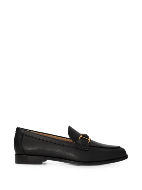 Lauren Ralph Lauren Tasha D-ring leather loafers Black 802P02121