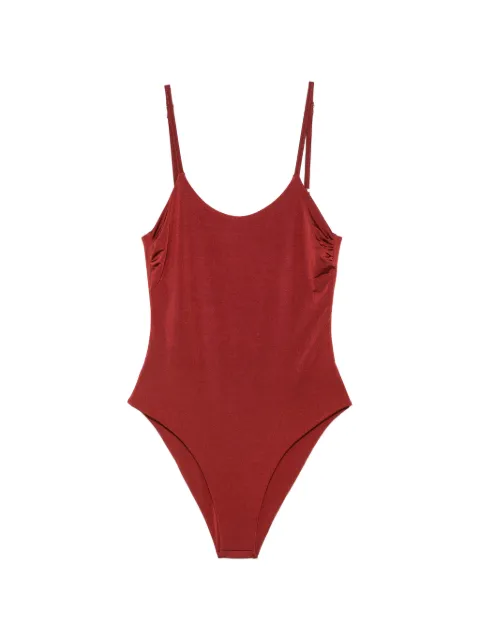 MOUTAKI scoop-neck swimsuit Red 260195